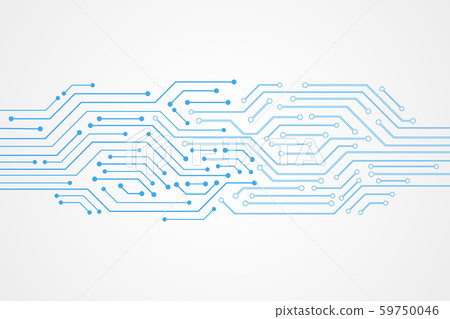 Abstract Technology Background, blue circuit board pattern Abstract Technology Background, blue circuit board pattern 59750046