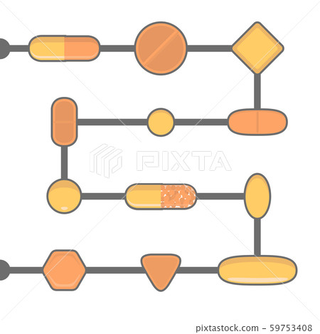 pills icon set isolated on white background pills icon set isolated on white background 59753408