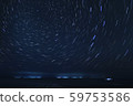 The starry sky on the Hiwasan coast 59753586