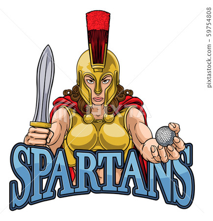 Spartan Trojan Gladiator Golf Warrior Woman 59754808