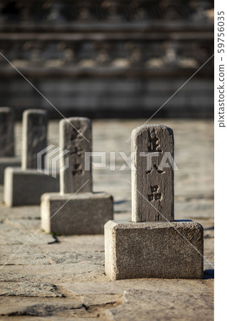 Gyeongbokgung stone statue Gyeongbokgung stone statue 59756035