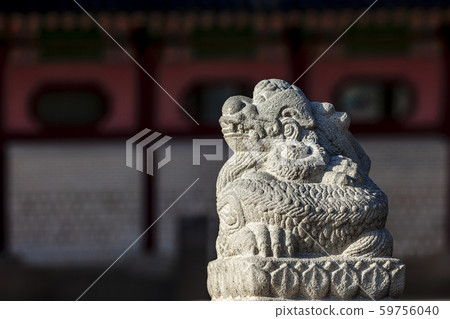 Gyeongbokgung stone statue Gyeongbokgung stone statue 59756040