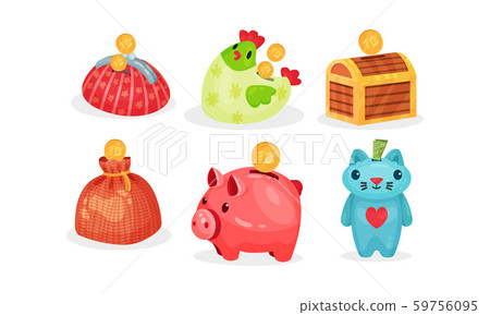 different piggy banks