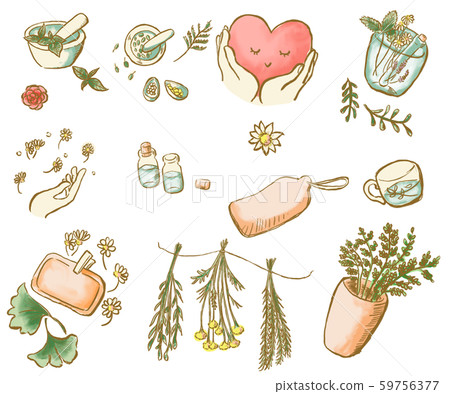 Alternative medicine icon set Alternative medicine icon set 59756377