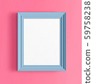 photo frame on wall 59758238