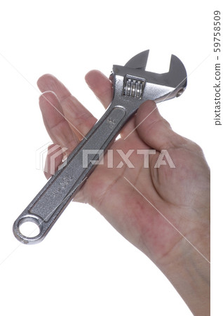 spanner isolated on white spanner isolated on white 59758509
