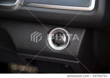 Car start stop system with finger pressing the Car start stop system with finger pressing the 59760783