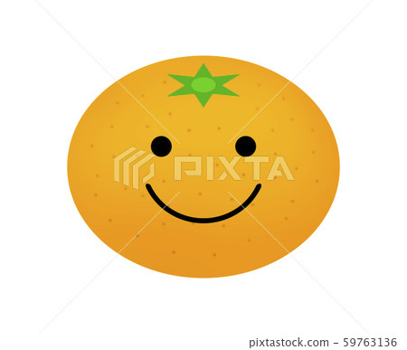 Mandarin orange character 59763136