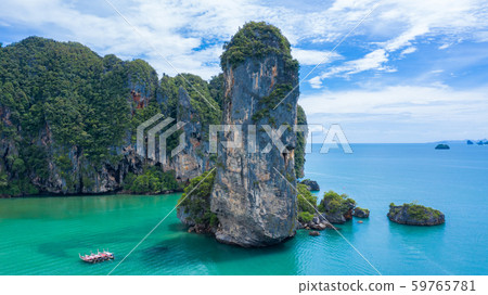 Ao Nang Tower, one of Krabi most famous rock, Ao Ao Nang Tower, one of Krabi most famous rock, Ao 59765781