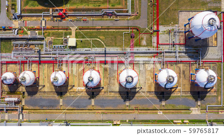 Aerial view of petrochemical industry storage 59765817