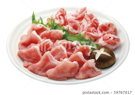 Pork loin & rose meat shabu shabu 05 (with pass) 59767817