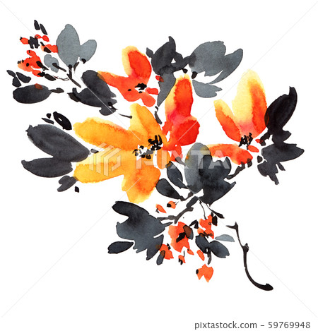 Blossom tree branch 59769948