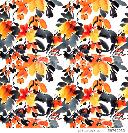 Blossom tree pattern 59769953