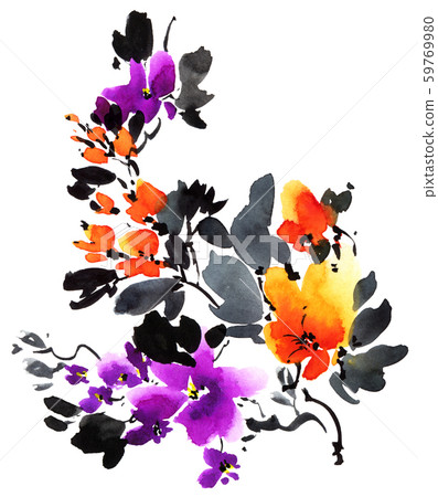 Blossom tree branch Blossom tree branch 59769980