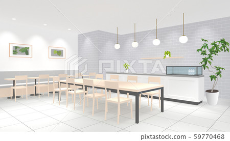 Simple cafe illustration 59770468