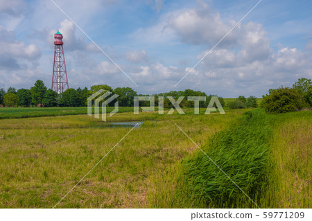 Campen Lighthouse near Emden, Eastern Frisia, Lower Saxony Germany  59771209