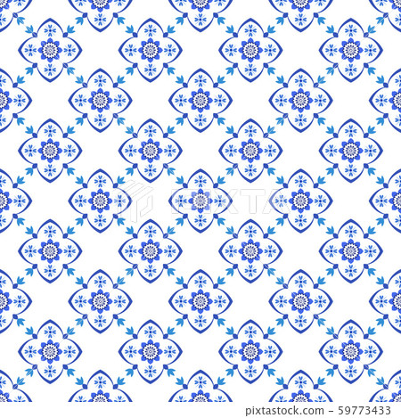Azulejos portuguese traditional ornamental tile Azulejos portuguese traditional ornamental tile 59773433