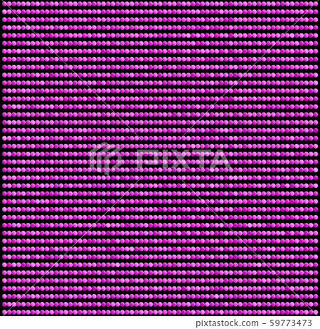 Pink sequins, glitters, sparkles made of dots 59773473