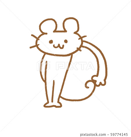 D pose mouse - Stock Illustration [59774145] - PIXTA