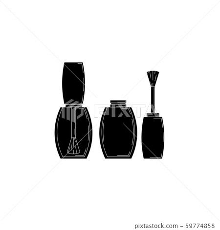 nail polish simple icon. Vector illustration for design nail polish simple icon. Vector illustration for design 59774858