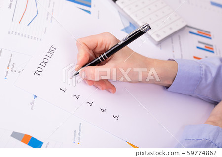 to do list concept, documents on the desktop to do list concept, documents on the desktop 59774862