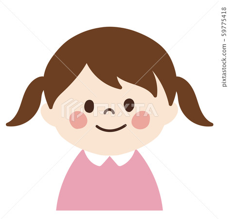 小女孩①(微笑) 小女孩①(微笑) 59775418