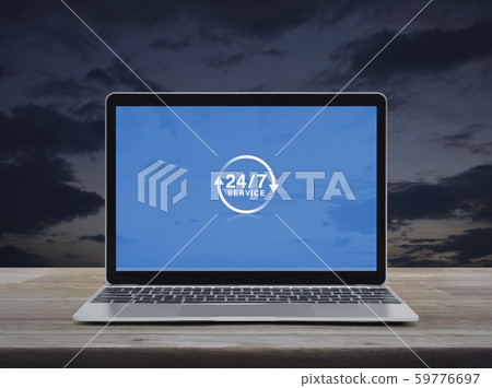 Business full time service online concept Business full time service online concept 59776697