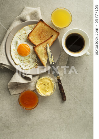 Breakfast healthy egg 59777159