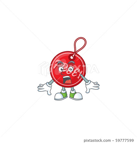 Character surprised in christmas free tag cartoon 59777599