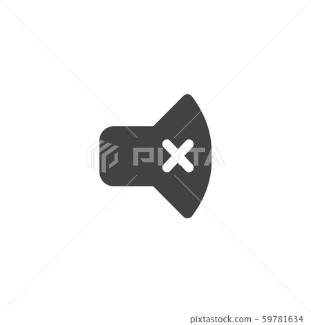 Phone Sound off or on Icon depicting lines showing Phone Sound off or on Icon depicting lines showing 59781634