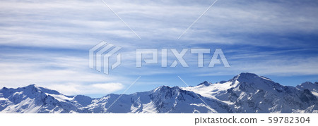 Sunlight snowy mountains in wind morning Sunlight snowy mountains in wind morning 59782304