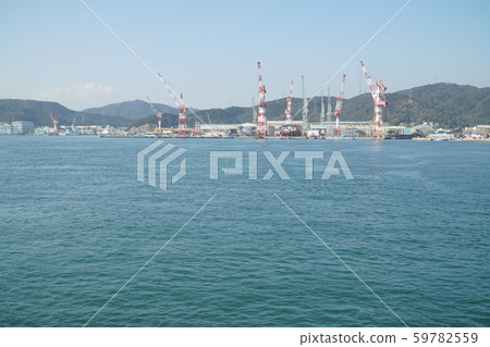 Scenery 2 from the deck of Udaka Ferry Scenery 2 from the deck of Udaka Ferry 59782559