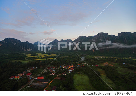 Laos, Bambien landscape Laos, Bambien landscape 59784464