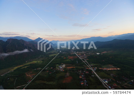 Laos, Bambien landscape Laos, Bambien landscape 59784474