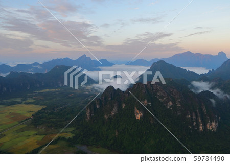 Laos, Bambien landscape 59784490