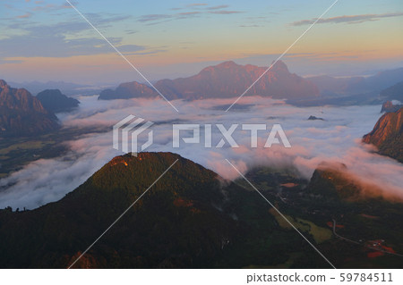 Laos, Bambien landscape Laos, Bambien landscape 59784511