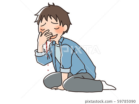 流鼻血的男孩 59785090