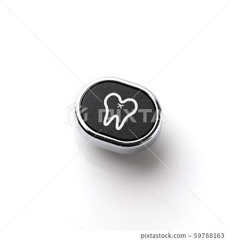 Medical icon on the retro & vintage style keyboard 59788163