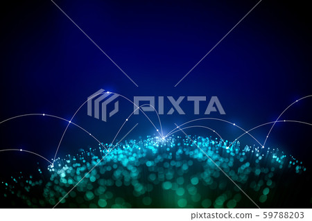 Global network for technology and future concept 59788203