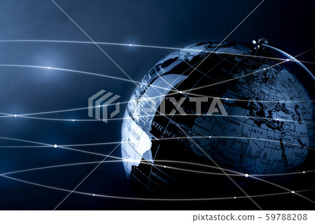 Global network for technology and future concept 59788208