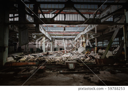 Damaged Roof in Jupiter Factory, Chernobyl Exclusion Zone 2019 59788253