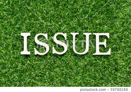 Wood alphabet letter in word issue 59788288