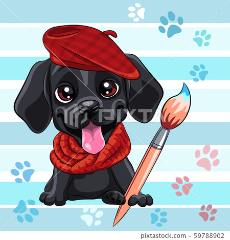 Puppy dog Labrador Retriever Puppy dog Labrador Retriever 59788902