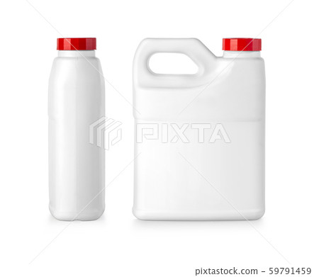 white plastic canister white plastic canister 59791459