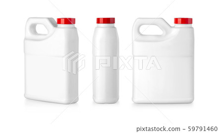 white plastic canister white plastic canister 59791460