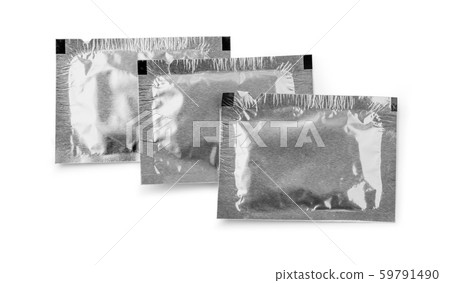 Aluminum bag isolated 59791490