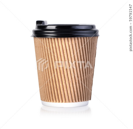 Take-out coffee in thermo cup. 59791547