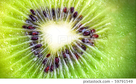 kiwi fruit, close up 59791549