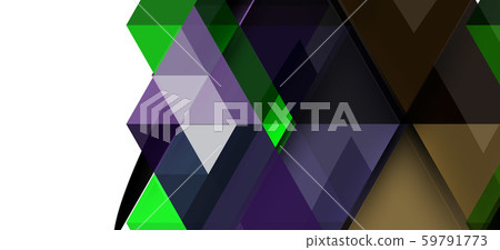 Modern mosaic triangle template background, great design for any purposes. Abstract geometric Modern mosaic triangle template background, great design for any purposes. Abstract geometric 59791773