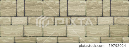 Seamless wide texture of old stone 59792024